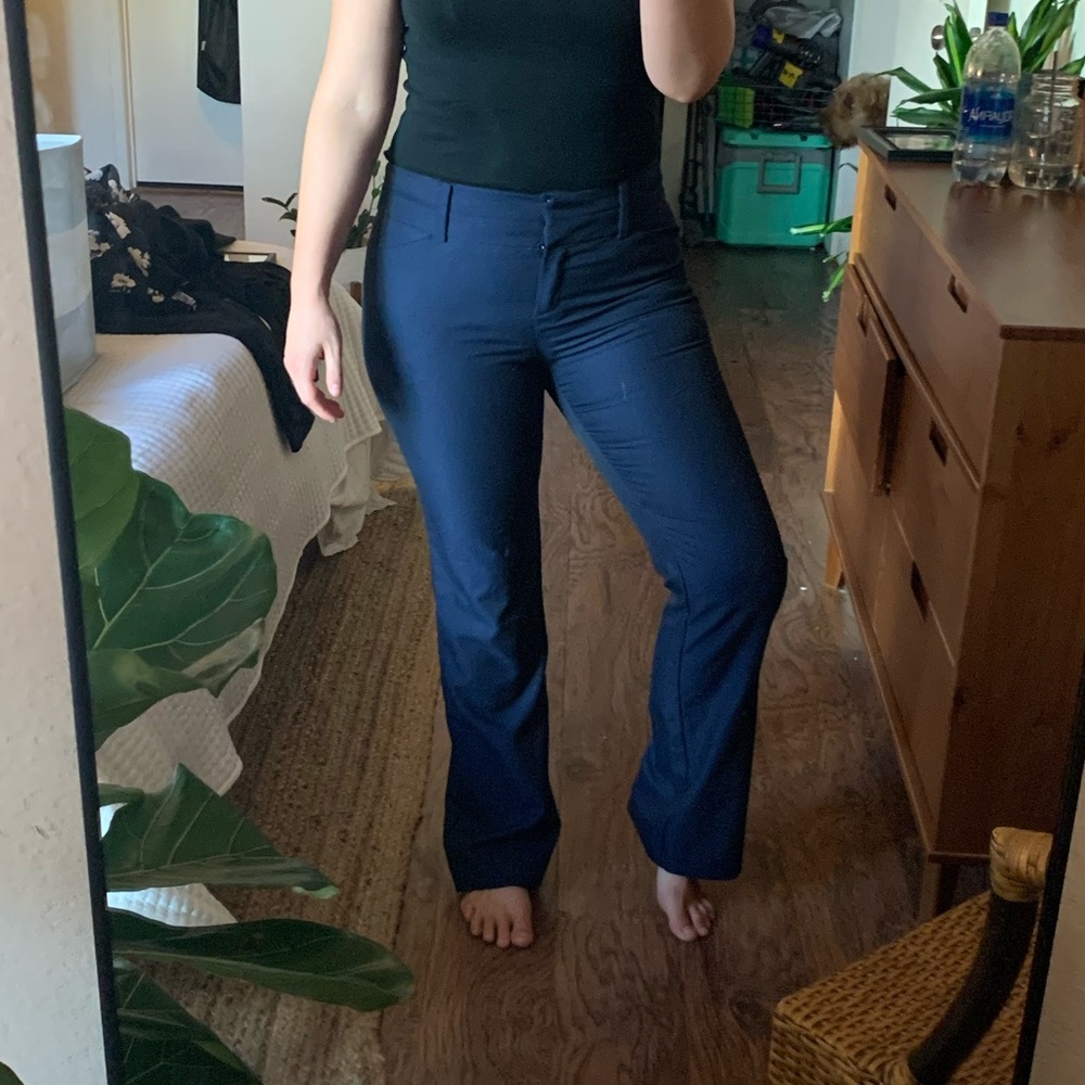 New York & Conpany Blue Dress Pants
